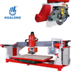 Maquinaria de piedra Hualong HLSQ-650 máquina de sierra de puente CNC de 5 ejes automática granito, mármol, cuarcita, fabricantes de máquinas de corte de piedra artificial